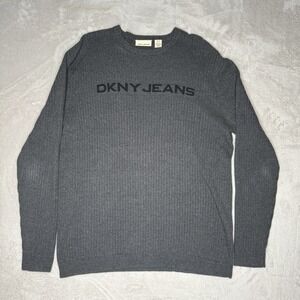 Vintage DKNY Women's Sweater Size Extra Large‎ Preowned Gray